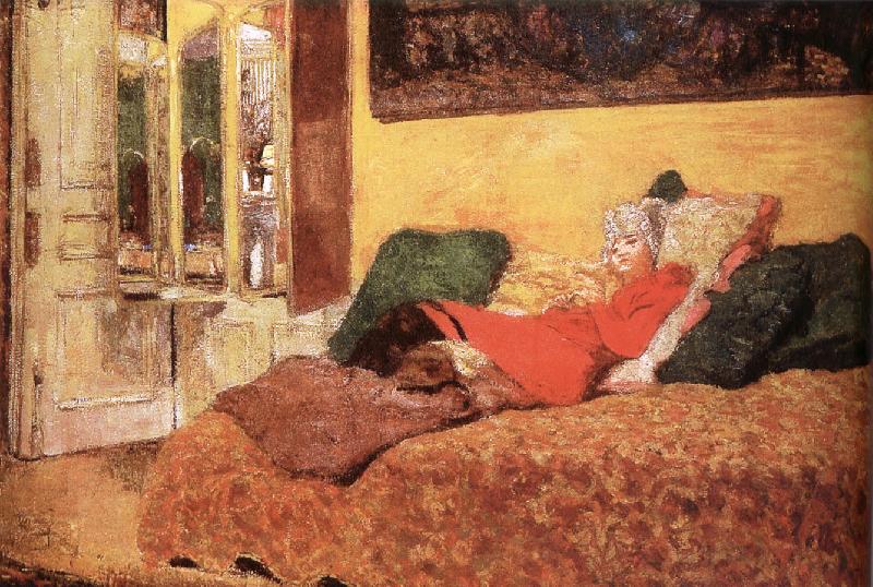 Edouard Vuillard Lucy s black